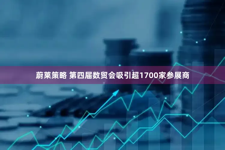 蔚莱策略 第四届数贸会吸引超1700家参展商