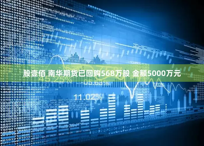 股壹佰 南华期货已回购568万股 金额5000万元